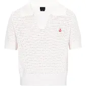 Dreimaster Klassik Pullover 'Classic Look' vermelho / offwhite
