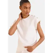 Lipsy Camisa branco