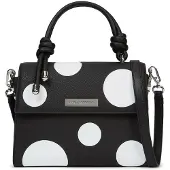 Karl Lagerfeld Malas de tiracolo 'Ikon' preto / branco
