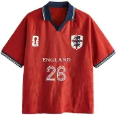 Next Camisa navy / vermelho vivo / branco