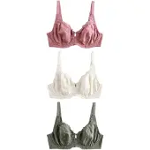 Next Soutien creme / oliveira / rosa escurecido