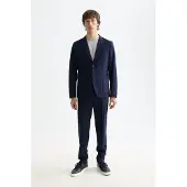 Scotch & Soda Blazer Core Unconstructed Peak Lapel