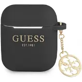 GUESS Estojo Para Airpods 4g Charm Silicone Airpods 1/2