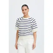 B.young Pullover 'MIKALA' azul / branco