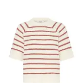 B.young Pullover 'MIKALA' bege / vermelho florescente