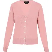 Usha Casaco de malha 'Classic Look' cor-de-rosa