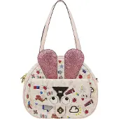 MyMo Pop Mala de ombro amarelo / rosa / vermelho / branco