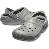 Crocs Tamancos CLASSIC LINED CLOG homens - Cinza - 46 / 47