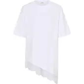 Soaked in luxury Camisa oversized 'SLJina' branco