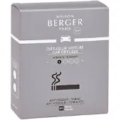 Maison Berger Antiodour Tobacco Car Diffuser Recharge/Ricarica 2 pezzi