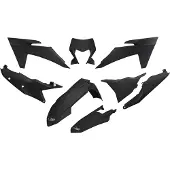 Ufo KIT COMPLETO KTM SX/F 23 EXC/EXC-F 24- PRETO