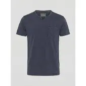 KOROSHI Camisa marinho / cinzento