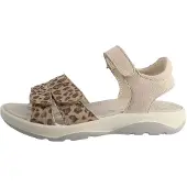 Lurchi Sandália 'Fiori' bege claro / castanho / taupe / preto
