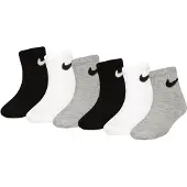 Nike Meias cinzento / preto / branco