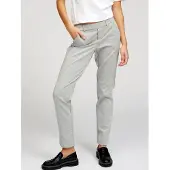 TeeShoppen Calças chino 'Haylie' acinzentado