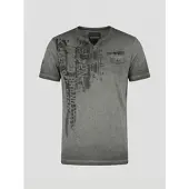 KOROSHI Camisa cinzento / cinzento escuro / acinzentado