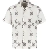 Dstrezzed Camisa 'Max Resort' cinzento claro / cinzento escuro