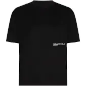 Karl lagerfeld JEANS Camisa cinzento claro / preto / branco