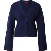 HUGO Casaco de malha 'Selosy' navy