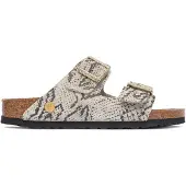 Birkenstock Chinelos Arizona mulheres - Cinza - 35