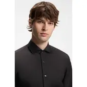 BOSS Camisa clássica 'P-HANK' preto