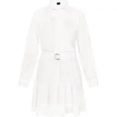 Dreimaster Klassik Vestidos camiseiros 'Classic Look' branco