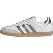 Adidas Originals Sapatilhas baixas 'Samba OG' cinzento claro / branco