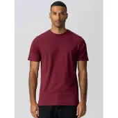 TeeShoppen Camisa ' Organic Basic ' borgonha