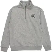 Calvin Klein Jeans Sweatshirt acinzentado / preto