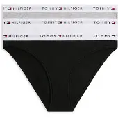 Tommy Hilfiger Underwear Cueca 'Essential' acinzentado / preto / branco