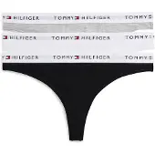 Tommy Hilfiger Tanga Uw0uw06445 3 Unidades