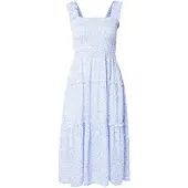 Hailys Vestido de verão 'Ma44cy' azure / azul-violeta / branco