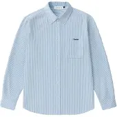 Prohibited Camisa azul claro / branco