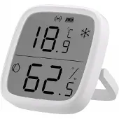 Sonoff Sensor De Temperatura E Humidade Snzb-02d Zigbee Lcd