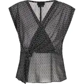Dreimaster Klassik Blusa preto / branco