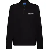 Karl lagerfeld JEANS Camisa preto / branco