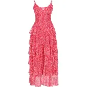 IZIA Vestido vermelho