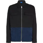 Karl lagerfeld JEANS Casaco meia-estação azul ganga / preto