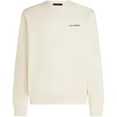 Karl Lagerfeld Sweatshirt ' Rue St-Guillaume' creme / preto