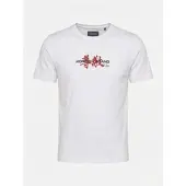 KOROSHI Camisa vermelho / preto / offwhite