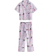 Next Pijama 'Hello Kitty' lavanda / rosé / preto / branco