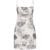 Mymo Vestido ecru / cinzento
