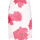 IZIA Saia rosa / branco