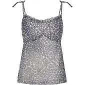 Mymo Top bege / cinzento
