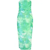 IZIA Vestido 'Festival Collection' azul / verde