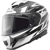 Schuberth S3 Thunder Capacete Integral Preto/Branco/Cinzento 57, tamanho M