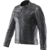 Dainese Radicale Casaco de cabedal Preto 50