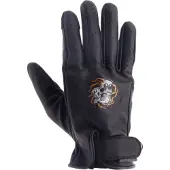 Helstons Luvas De Couro Perfurado Tiger