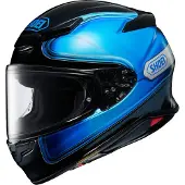 Shoei NXR 2 Sheen TC-2 Capacete Integral Preto/Azul 2XL