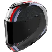 Nolan X-904 ULTRA CARBONO GEMINI Capacete Integral Branco/Azul/Vermelho M